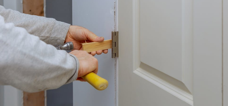 fiberglass entry door repair in Kensington